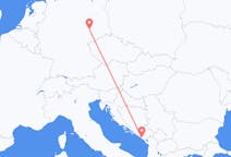出发地 黑山从 蒂瓦特目的地 德国莱比锡的航班