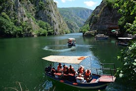 Excursion d'une demi-journée de Skopje au canyon Matka