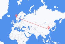 Flights from Dongying, China to Kristiansund, Norway