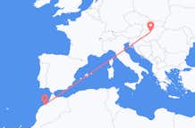 Flyg från Casablanca, Chile till Budapest