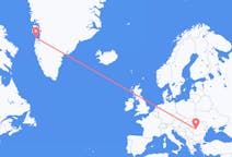 Flights from Aasiaat, Greenland to Sibiu, Romania