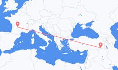 Flyg från Brive-la-Gaillarde till Şırnak