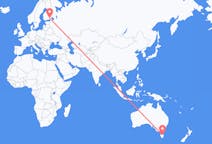 Flights from City of Launceston, Australia to Lappeenranta, Finland
