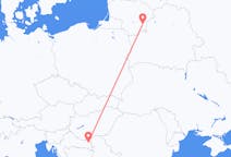 Vluchten van Osijek, Kroatië naar Vilnius, Litouwen