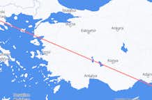 Voli dalla città di Provincia di Hatay per Salonicco