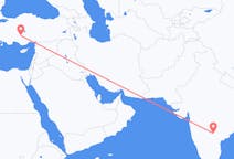 Vluchten van Hyderabad naar Konya