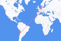 Flights from La Serena, Chile to Saarbrücken, Germany
