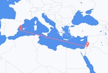 Flyreiser fra Amman, Jordan til Ibiza, Spania