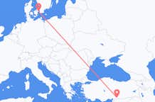 Flights from Gaziantep to Copenhagen