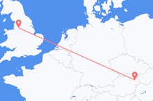 Flyrejser fra Wien til Manchester