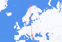 Voli da Tromsö, Norvegia to Salonicco, Grecia