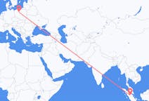 Flyrejser fra Pekanbaru, Indonesien til Bydgoszcz, Polen