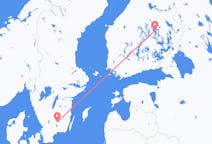 Loty z miasta Växjö do miasta Kuopio