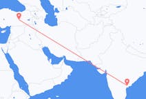 Flights from Vijayawada, India to Elazığ, Turkey