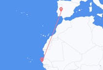出发地 塞内加尔達喀爾目的地 西班牙巴達霍斯的航班