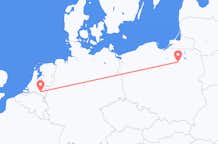 Flyreiser fra Szczytno, Polen til Eindhoven, Nederland