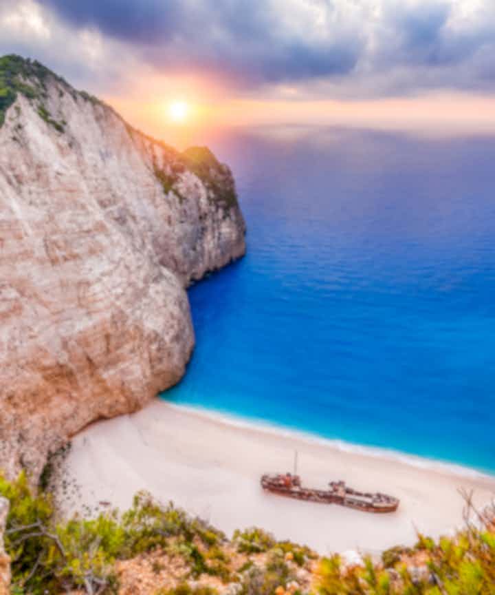 Najlepsze pakiety wakacyjne na wyspie Zakynthos, Grecja