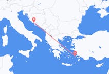 Vols depuis la ville de Split vers la ville de Kalymnos