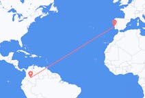 Flyreiser fra La Macarena, Colombia til Lisboa, Portugal