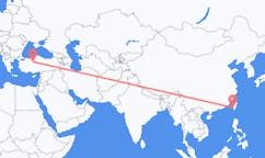 出发地 台湾出发地 臺南市目的地 土耳其安卡拉的航班