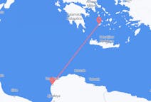 出发地 利比亚出发地 班加西目的地 希腊普拉卡的航班