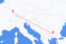 Flights from Plovdiv, Bulgaria to Strasbourg, France