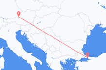 Flug frá Salzburg til Istanbúl
