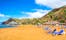 photo of amazing view of beach las Teresitas with yellow sand in Santa Cruz de Tenerife, Tenerife, Spain.