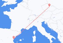 Flights from Castellón de la Plana, Spain to Pardubice, Czechia
