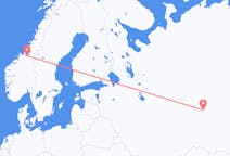 Flights from Izhevsk, Russia to Trondheim, Norway