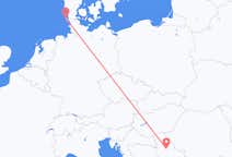Flyg från Westerland, Tyskland till Belgrad, Serbien