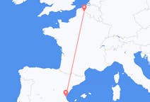 Flyrejser fra Valencia til Lille