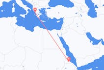 出发地 厄立特里亚出发地 阿斯马拉目的地 希腊普雷韋扎的航班