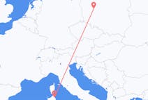 Flights from Olbia, Italy to Poznań, Poland