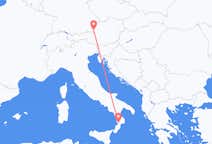 Flyreiser fra Lamezia Terme, til Salzburg
