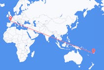 出发地 斐济出发地 楠迪目的地 法国拉罗歇尔的航班