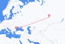 Flights from Tomsk, Russia to Varna, Bulgaria