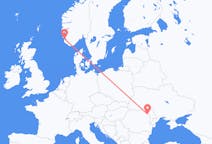 Flights from Stavanger, Norway to Iași, Romania