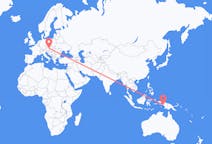 Flights from Timika, Indonesia to Vienna, Austria