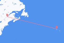 Flyrejser fra Québec til Santa Cruz da Graciosa