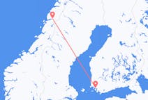 Flights from Mo i Rana, Norway to Turku, Finland