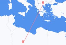 Fly fra Sabha til Thessaloniki