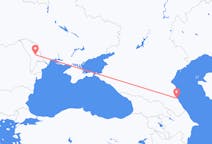 Vluchten van Machatsjkala, Rusland naar Chisinau, Moldavië