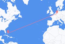 Flyreiser fra North Eleuthera, Bahamas til Dortmund, Tyskland