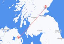 Vluchten van Belfast, Noord-Ierland naar Dundee, Schotland