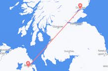 来自北爱尔兰的贝尔法斯特前往苏格兰的邓迪的航班