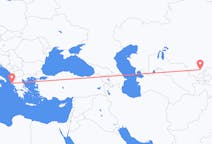 Flights from Shymkent to Corfu
