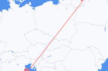 Flights from Rimini to Vilnius