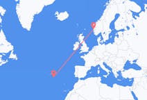 Flights from Bergen, Norway to Santa Maria Island, Portugal