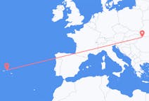 Fly fra Terceira til Baia Mare